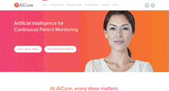 Desktop Screenshot of aicure.com